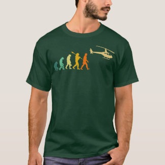 Helicopter Evolution helicopters T-shirt