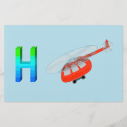 Hélicoptère en papier
