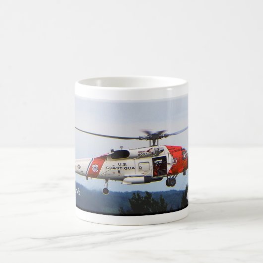 Hélicoptère MH60T Jayhawk mug (Centre)