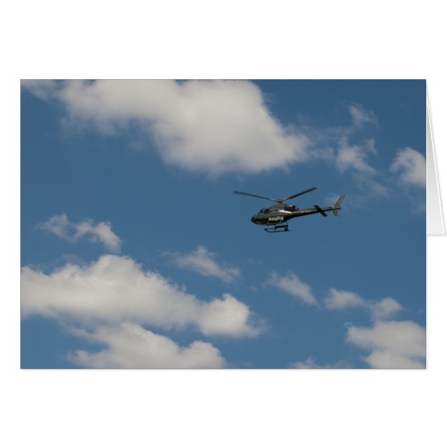 hélicoptère volant (Devant horizontal)