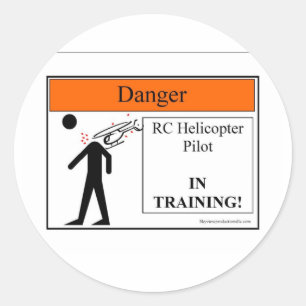 heliintrainingjpg ronde sticker