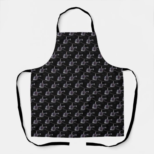 Helikopter Apron - Aangepaste helikopter Schort (Voorkant)