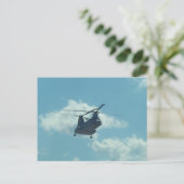 Helikopter Briefkaart (Staand voorkant)