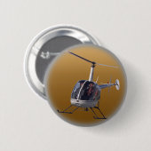 Helikopter Button/Button voor helikopterhelikopter Ronde Button 5,7 Cm (Voorkant /achterkant)