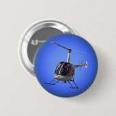 Helikopter Button/Button voor helikopterhelikopter Ronde Button 5,7 Cm (Voorkant /achterkant)