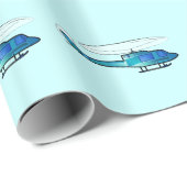 Helikopter Cadeaupapier (Rol Hoek)