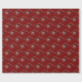 Helikopter Cadeaupapier (Vlak)
