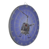 Helikopter Dart Board Cool Helikopter Dart Board Dartbord (Voorkant Links)