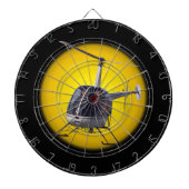 Helikopter Dart Board Cool Helikopter Dart Board Dartbord (Voorkant)