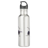 Helikopter flaconspoel Helikopter water flesje Waterfles (Achterkant)