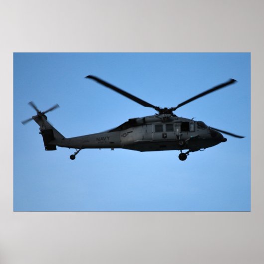 helikopter in poster (Voorkant)