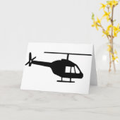 Helikopter Kaart (Gele Bloem)