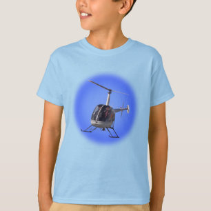 Helikopter Kind T-shirt  Kind Helicopter Shirt