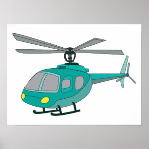 Helikopter Poster