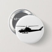 HELIKOPTER RONDE BUTTON 5,7 CM (Voorkant /achterkant)