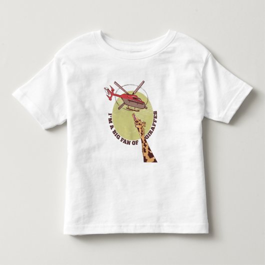 Helikopter Safari Kinder Shirts (Voorkant)