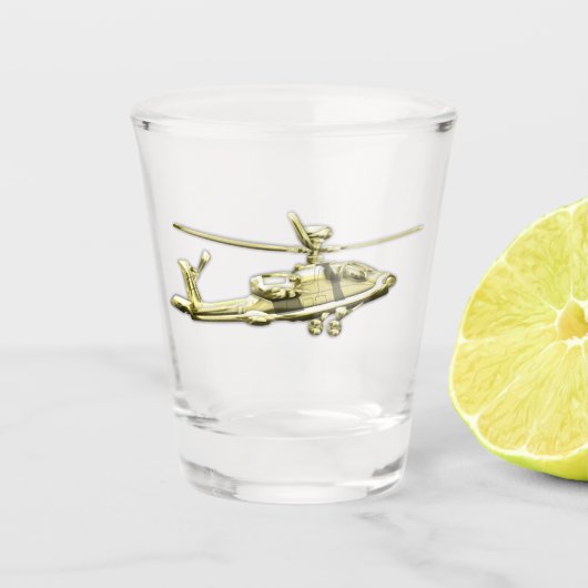 Helikopter Shot Glas (Voorkant)