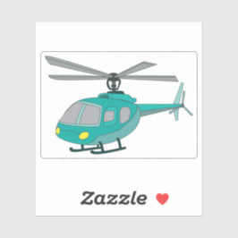 Helikopter Sticker