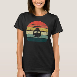 Helikopter T - shirts Retro Style Pilot