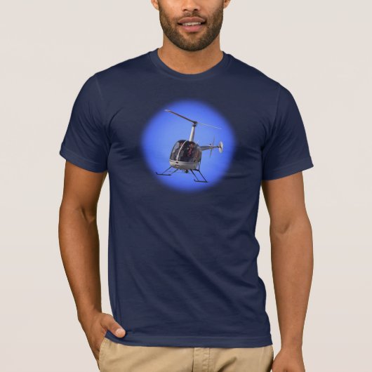 Helikopter T-shirts T - shirts met koelhaar (Voorkant)