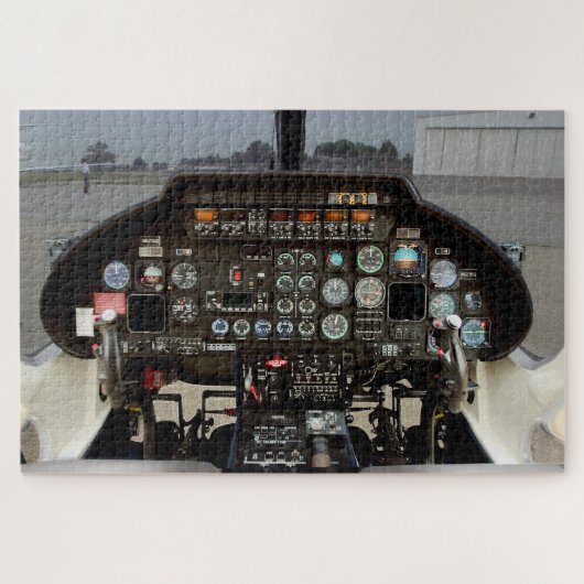 Helikoptercockpit Legpuzzel (Horizontaal)
