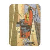 Helikoptergrens wetenschapsvlieger magneet (Verticaal)