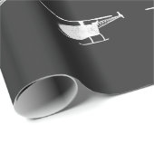 Helikoptermodel — bemanning cadeaupapier (Rol Hoek)