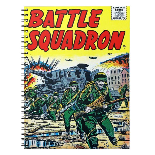 Helikopteroorlog bij gevechtsvliegtuigen, notitieboek (Voorkant)