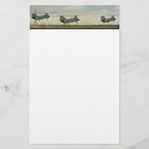 Helikopterpad Briefpapier