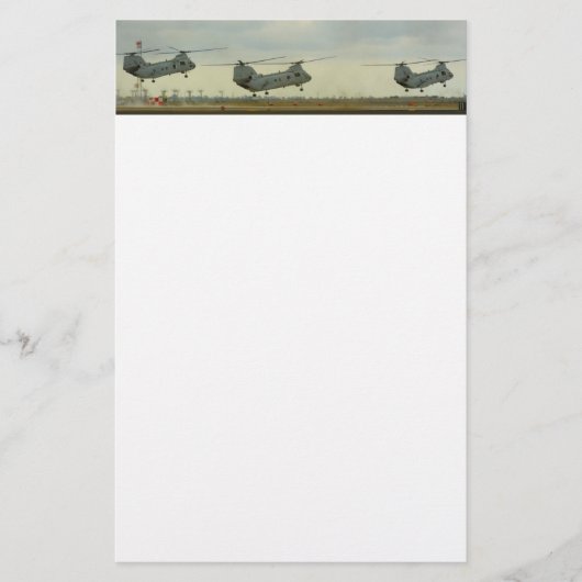 Helikopterpad Briefpapier (Voorkant)