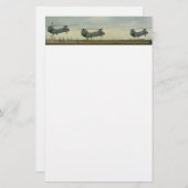 Helikopterpad Briefpapier (Voorkant / Achterkant)
