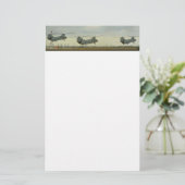 Helikopterpad Briefpapier (Staand voorkant)
