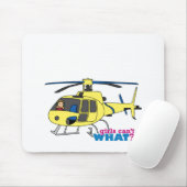 Helikopterpiloot Muismat (Met muis)