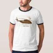 Helikopterroutes T-shirt (Voorkant)