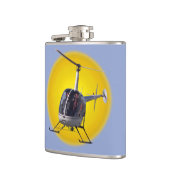 Helikoptertank Gepersonaliseerd HelikopterDrink Heupfles (Links)