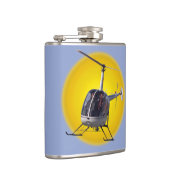 Helikoptertank Gepersonaliseerd HelikopterDrink Heupfles (Rechts)