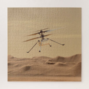 Helikoptervlucht met lichte luchtwaardigheid legpuzzel