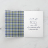 Heling zeilboot op geruite sympathie kaart (Binnen)