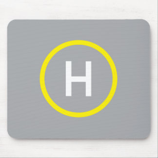 Helipad Mousepad Gray Muismat