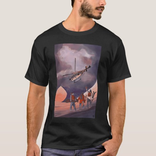Heliski T-shirt (Voorkant)