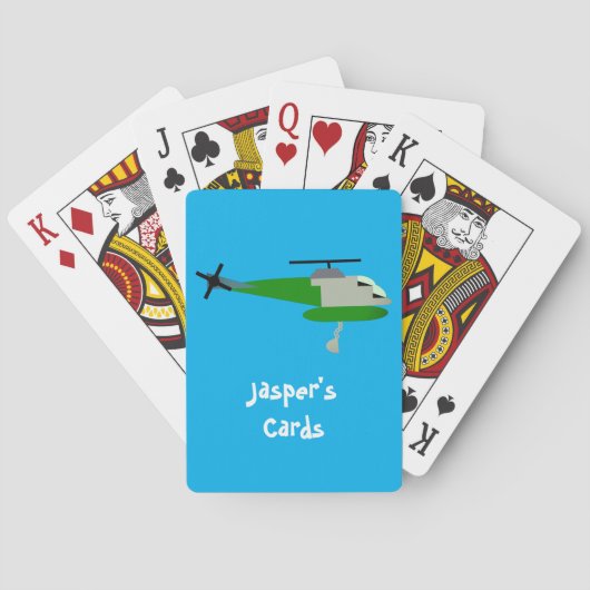 Helitack Pokerkaarten (Achterkant)