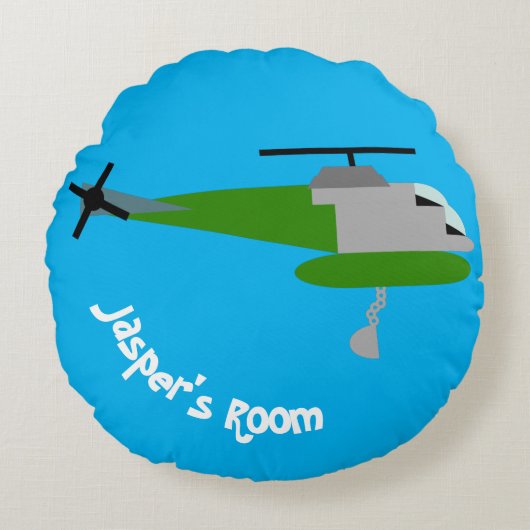 Helitack Rond Kussen (Voorkant)