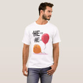 HELIUM BALLOON MEME grappig t-shirt (Voorkant volledig)