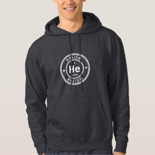 Hélium, élément Sweat - shirt à capuche gris foncé