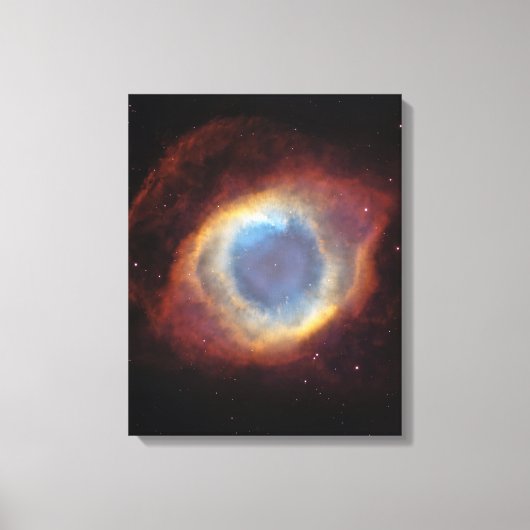 Helix Nebula Canvas Afdruk (Voorkant)