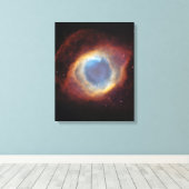 Helix Nebula Canvas Afdruk (Insitu (Houten vloer))