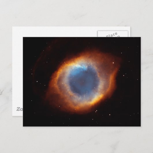 Helix Nebula "Eye of God" Hubble Telescope Briefkaart (Voorkant / Achterkant)