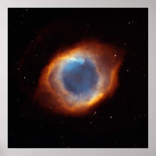 Helix Nebula "Eye of God" Hubble Telescope Poster (Voorkant)