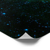 Helix Nebula Infrarood Spitzer Poster (Hoek)