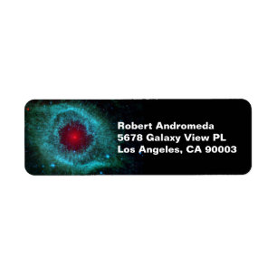 Helix Nebula of NGC 7293 Planetary Nebula Address Etiket
